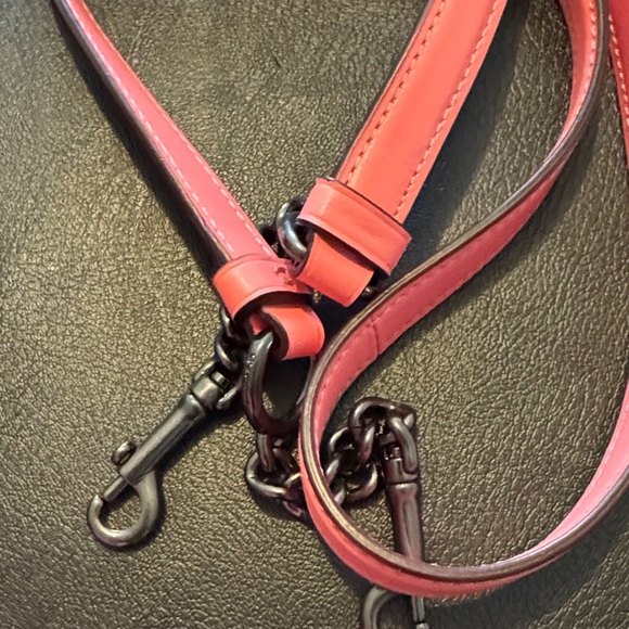 Coach Crossbody Bag in Brown and Peach only used once to a game - Picture 7 of 16